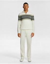 yd. - Brosnon Zip Knit Jumper