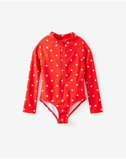 Cotton On Kids - Long Sleeve One Piece Swimsuit