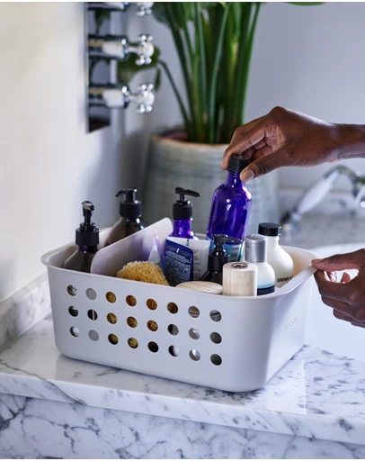 Joseph Joseph - EasyStore™ Large Bathroom Storage Basket (Ecru)