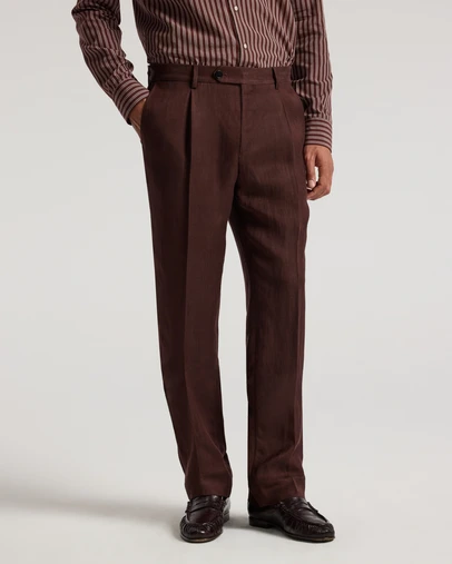 Calibre - Twill Linen Blend Suit Pants Bourbon