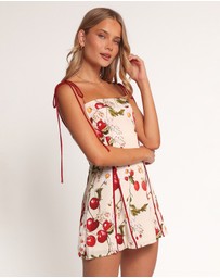 Petal & Pup - Josiana Mini Dress - Cherry Print