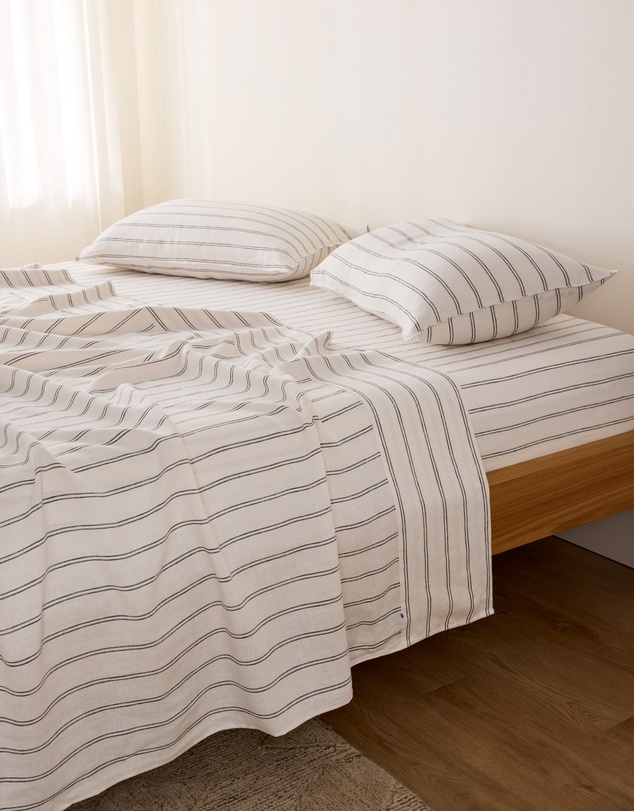 Sheet Society - Eve Linen Fitted Sheet Set