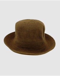 Jacaru - Jacaru 1507 Knitted Bucket Hat - Small Brim