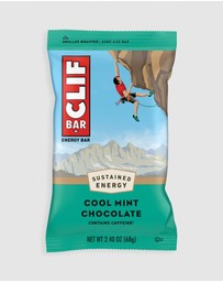 CLIF - Cool Mint Choc (49mg Caffeine) Energy Bar - 12x68g