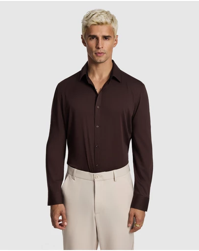 yd. - Heathcoat Slim Bamboo Shirt