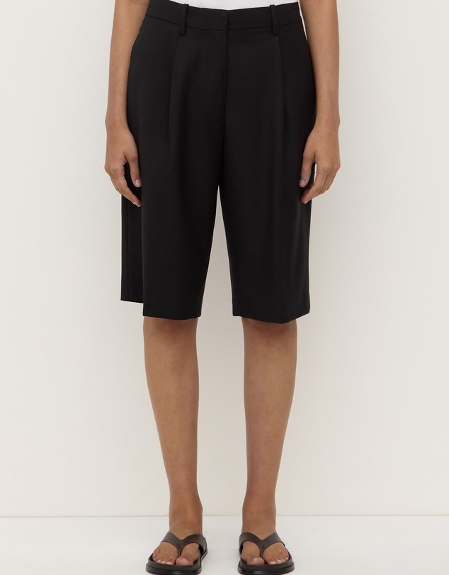 Revibe - Repaired Assembly Label Wool Womens Shorts