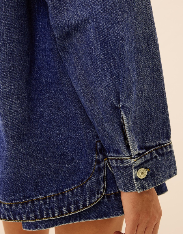AERE - Denim Oversized Jacket