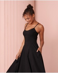 Azzurielle - Udile Sweetheart Midi Dress