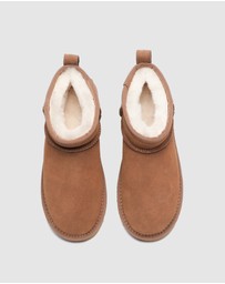 EVERAU - Australian Shepherd Ugg Julia Cow Suede Upper UGG Boots