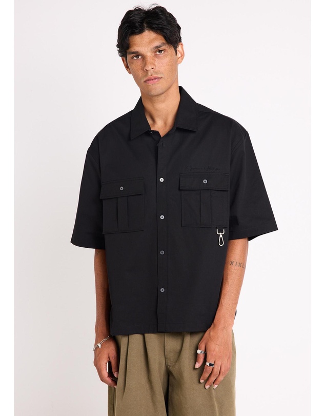 Black Noise White Rain - Gospel Short Sleeve Shirt