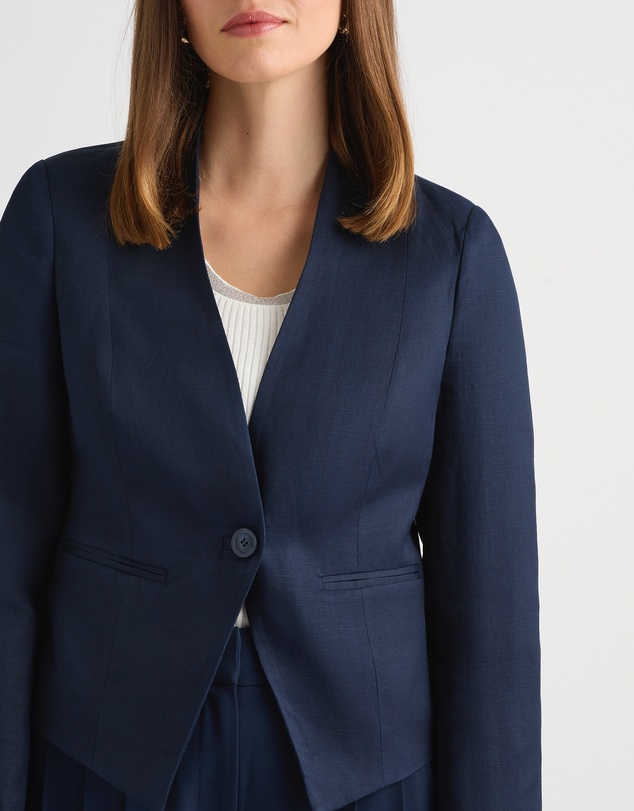 David Lawrence - Liliosa Linen Blend Jacket