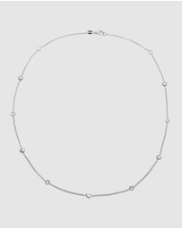 Elli Jewelry - Necklace Crystal Heart Pendant 925 Sterling Silver