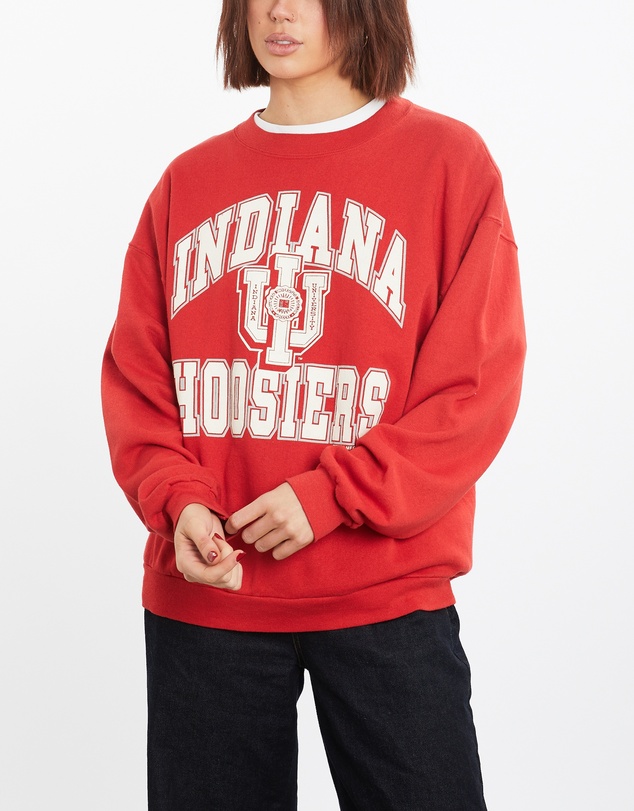 Vintage by The Real Deal - Pre Loved - 90s NCAA Indiana Hoosiers Sweatshirt