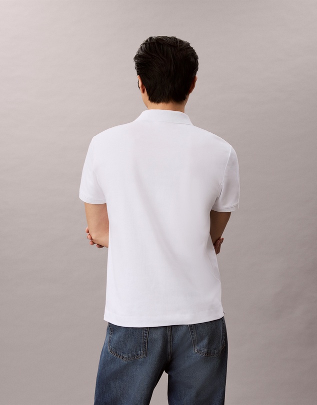 Calvin Klein Jeans - Sleek Interlock Monogram Polo Shirt