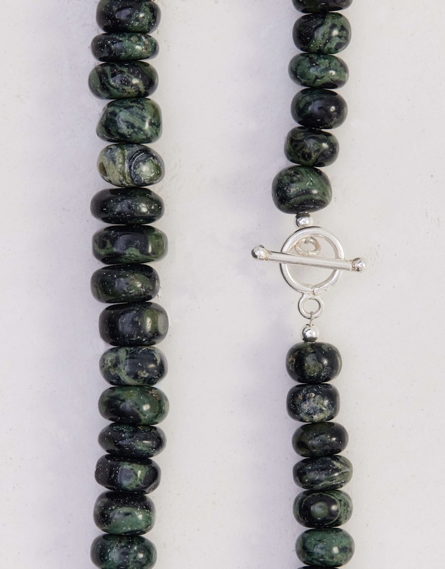 JUJU & CO - Green Jasper Necklace