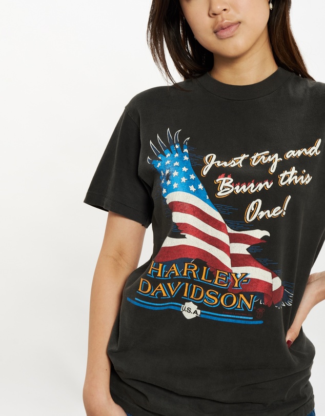 Vintage by The Real Deal - Pre Loved - 1989 Harley Davidson Tee
