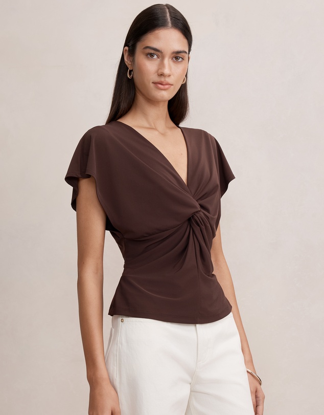 Forever New - Thea Twist Batwing Top