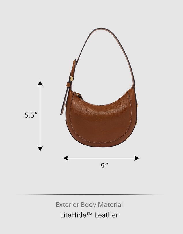 Fossil - Harwell Brown Hobo Bag