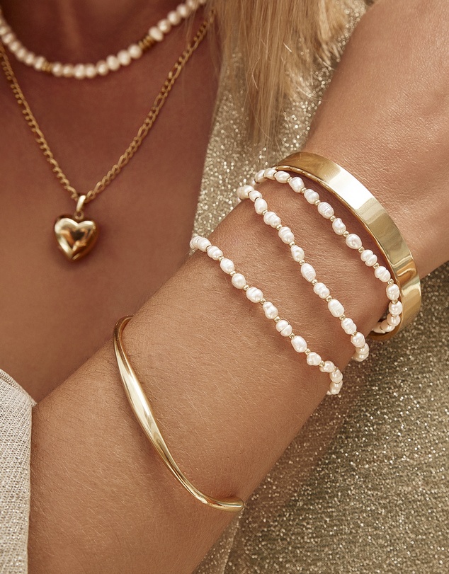 Arms Of Eve - Madison Gold Cuff Bracelet