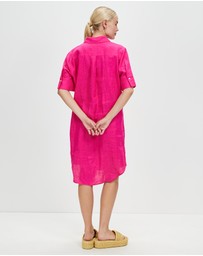 White By FTL - Hettie Shirt Dress