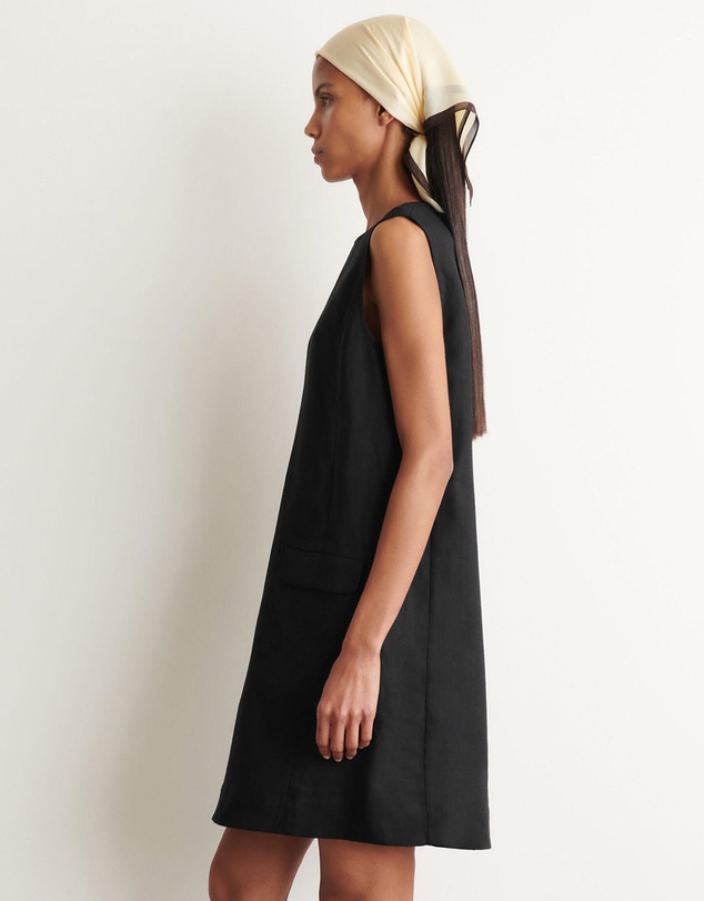 COS - Linen Mini Shift Dress