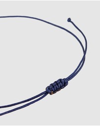 Kuzzoi - ICONIC EXCLUSIVE - Bracelet Nylon Evil Eye Glass Bead