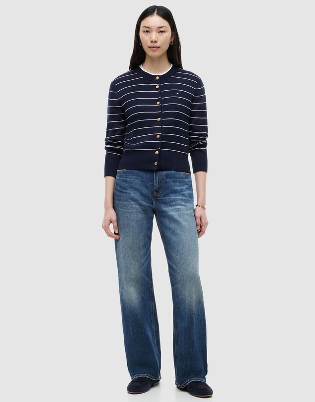 Tommy Hilfiger - Jersey Stitch Cotton Cardigan