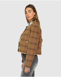 Belle & Bloom - Dynasty Boxy Paisley Jacket