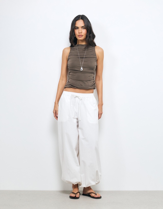 AERE - Lori Poplin Balloon Pants