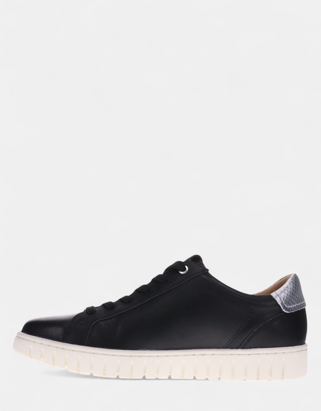Mia Vita - Luna Zip Casual Sneaker - Black