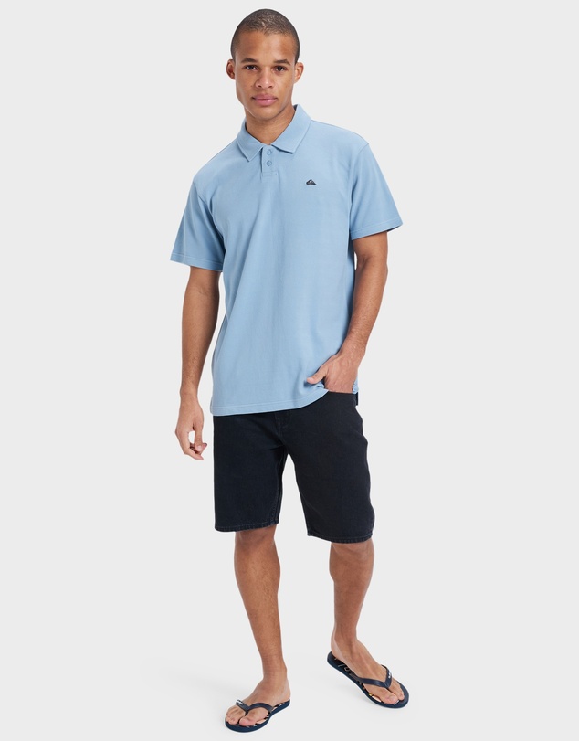 Quiksilver - Mens Mw Pique Polo Short Sleeve Shirt
