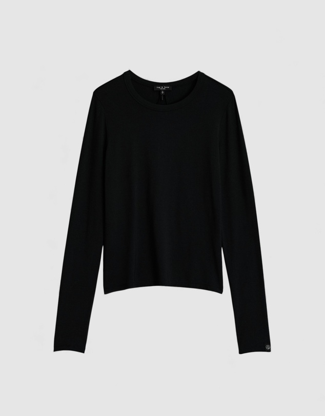 rag & bone - Luca Slim Long Sleeve Tee