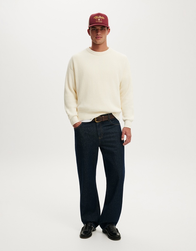 Cotton On - Box Fit Crew Knit
