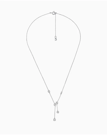Michael Kors - Brilliance Silver Tone Necklace