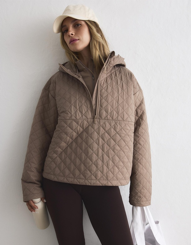 Aim'n - Cropped Quilted Anorak