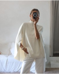 & Other Stories - Knitted Cape Jumper