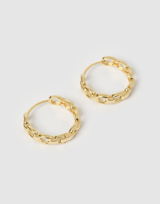 Izoa - Carly Hoop Earrings