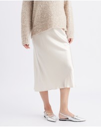 Ripe Maternity - Crystal Satin Skirt