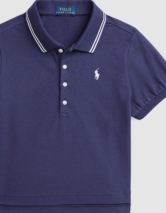 Polo Ralph Lauren - Boxy Stretch Mesh Polo Shirt - ICONIC EXCLUSIVE - Kids-Teens