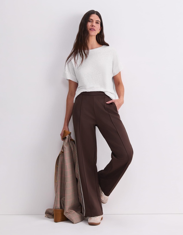 Sportscraft - Tonia Crew Neck Linen Tee