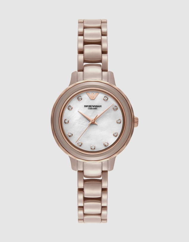 Emporio Armani - Taupe Analogue Watches
