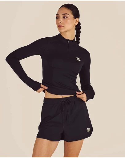 Malbon - Dani LS Quarter Zip