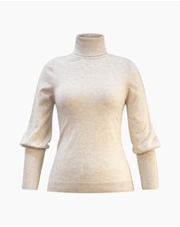 Forcast - Nolan High Neck Knit