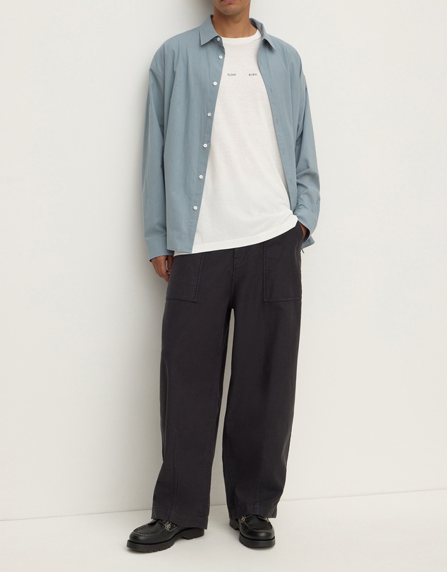 Assembly Label - Slow Burn Cotton Hemp Tee