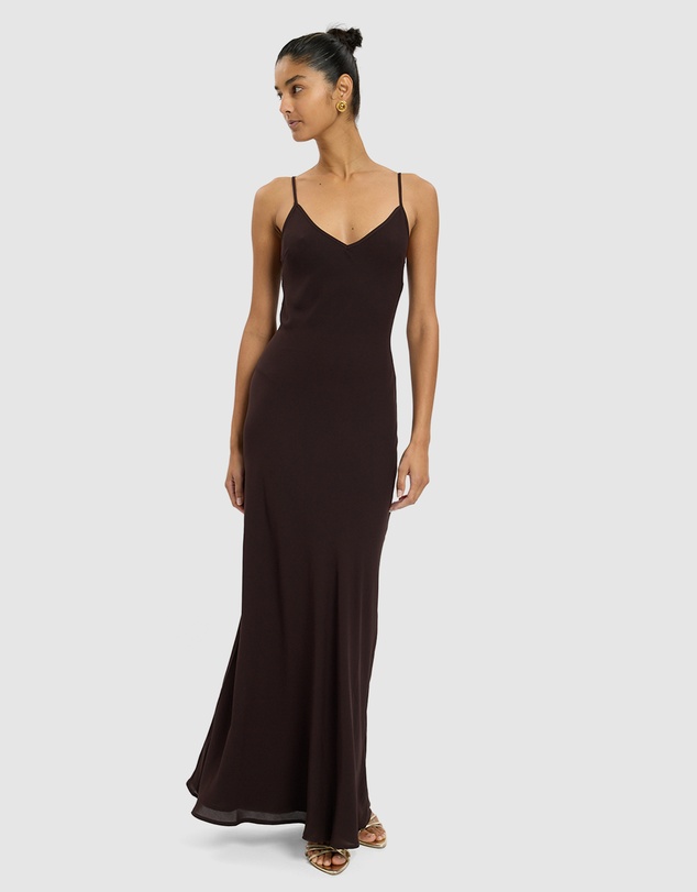 With Harper Lu - Georgette Maxi Dress