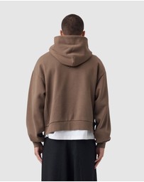 Zanerobe - Box Crop Hood GD Choc