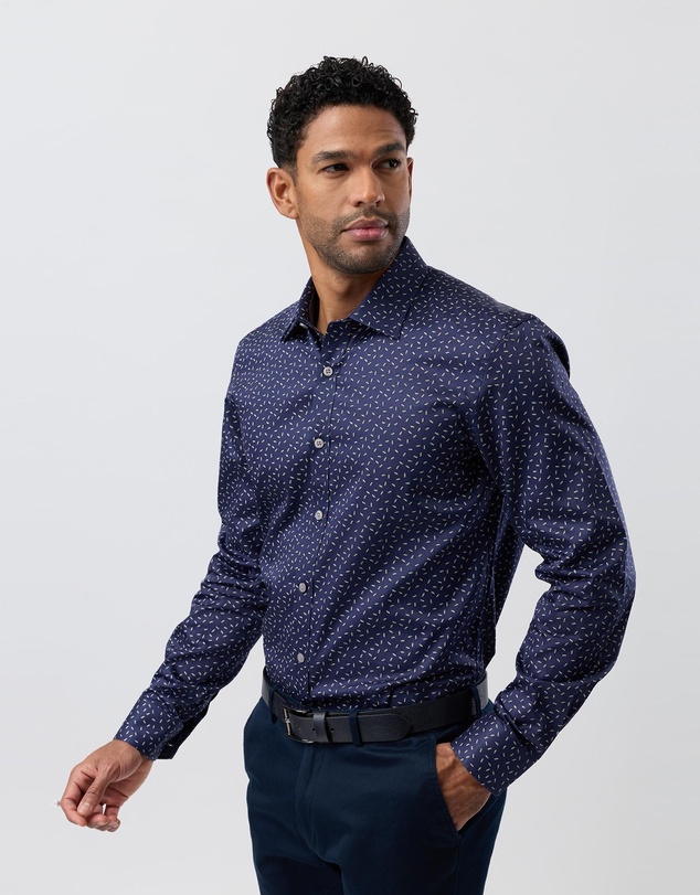 Brooksfield - Premium Print Shirt