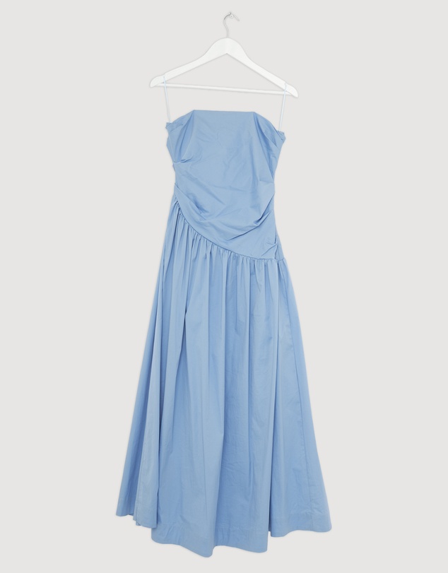 Revibe - Repaired AERE Kiera Strapless Midi Dress - AU 12