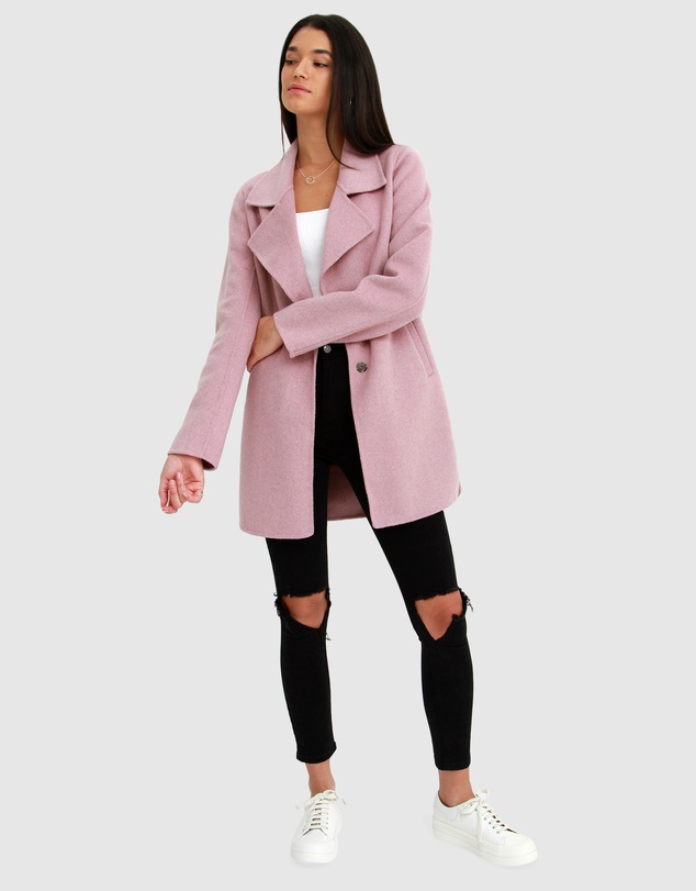 Belle & Bloom - Ex-Boyfriend Wool Blend Coat