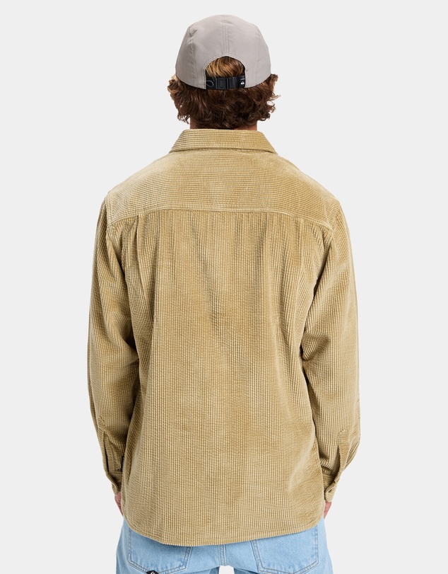 Quiksilver - Mens Venturo Cord Long Sleeve Shirt